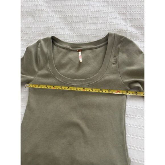 Free People Aelia Drop-Waist Midi, Sage green XS. - Picture 6 of 8